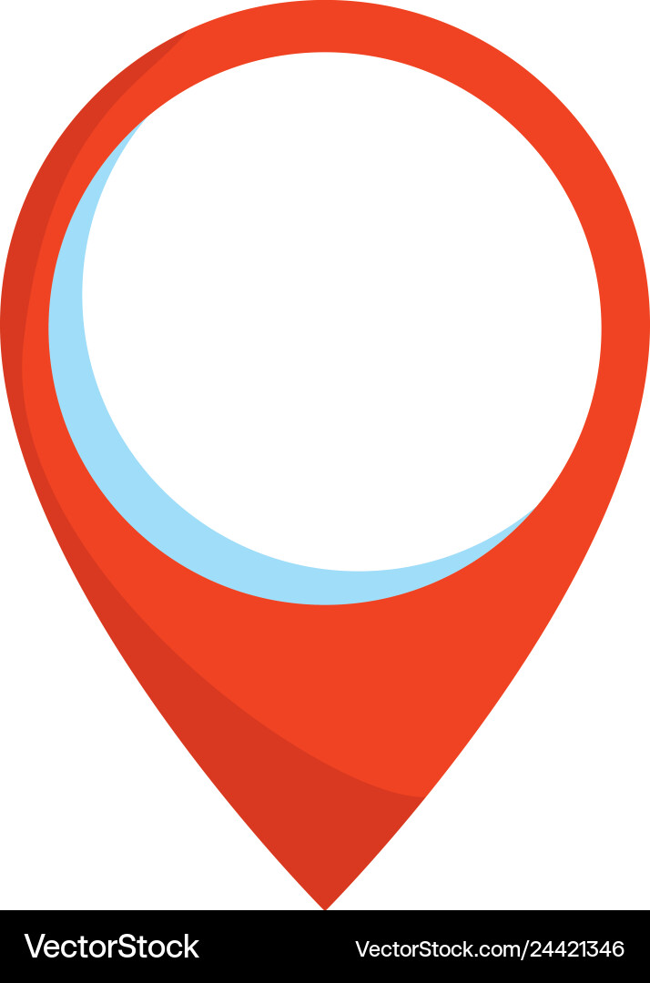 Pin pointer location icon Vector Image