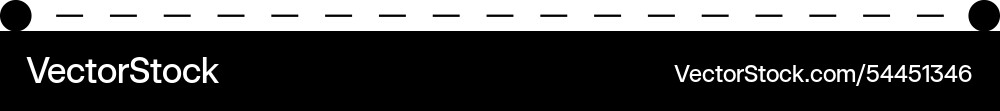 Tracing line horizontal element for kids Tracing line horizontal element for kids vector image