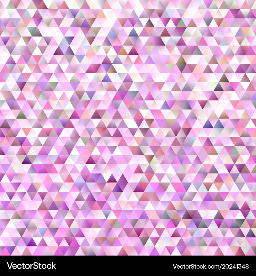 Abstract gradient tiled triangle pattern vector image