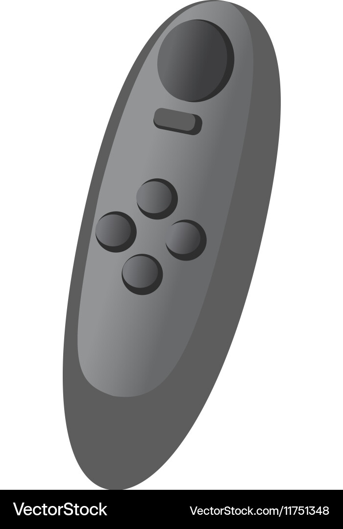 Hand controller for virtual reality system Vector Image