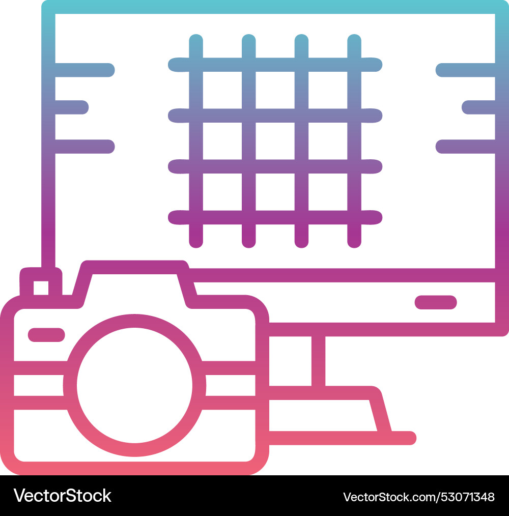 Layout line gradient design Vector Image