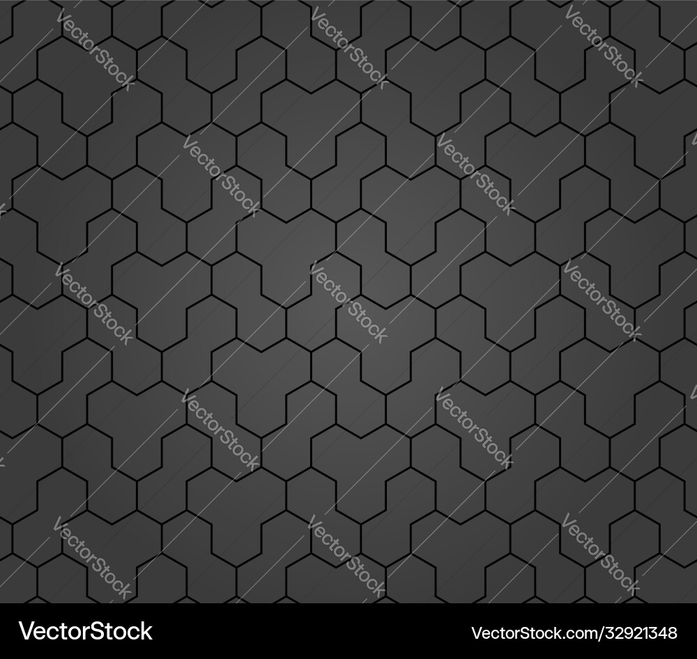 Seamless abstract pattern with hexagons Seamless abstract pattern with hexagons vector image