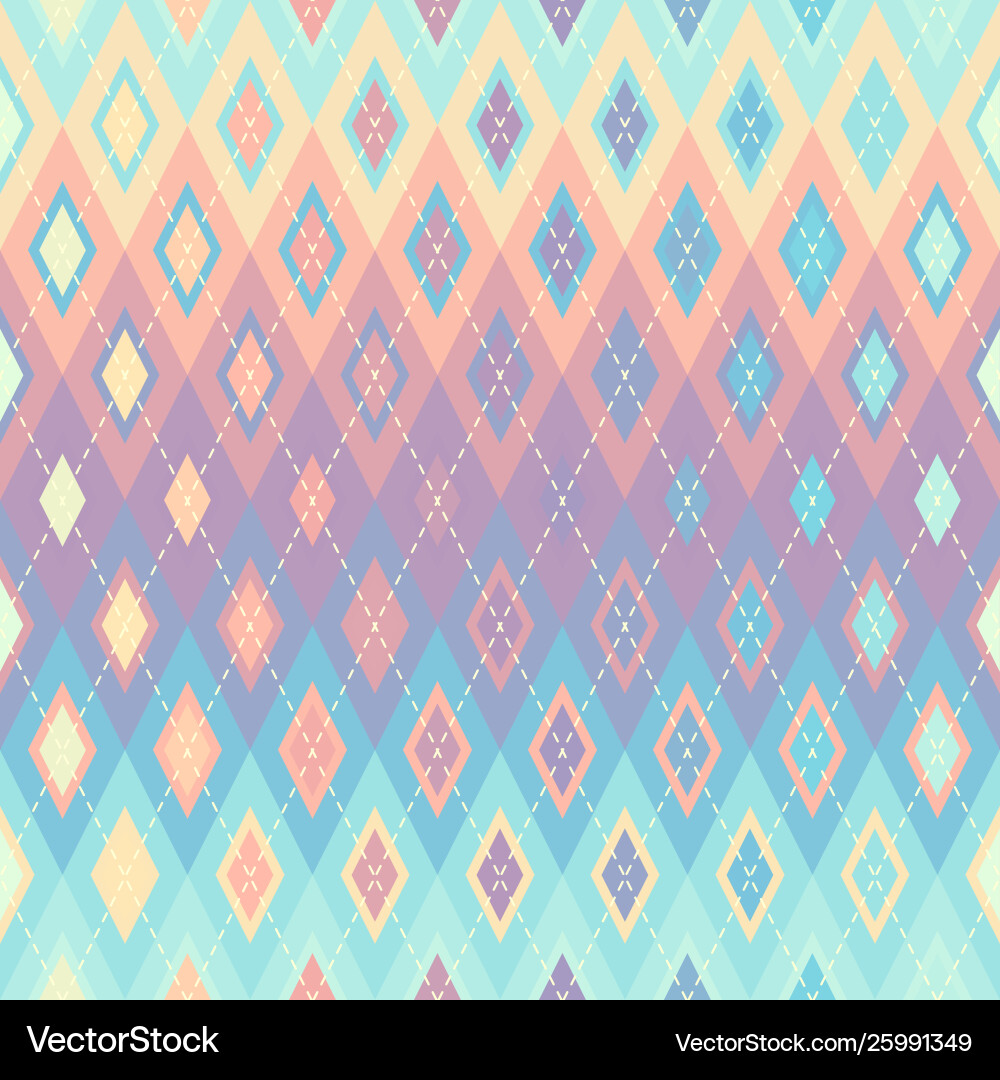 Argyle seamless pattern background Argyle seamless pattern background vector image