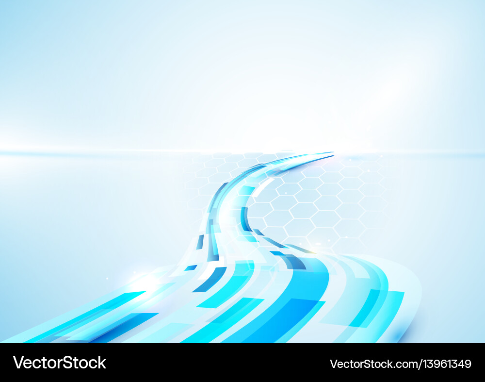 Dynamic Abstract Curves Vector Image