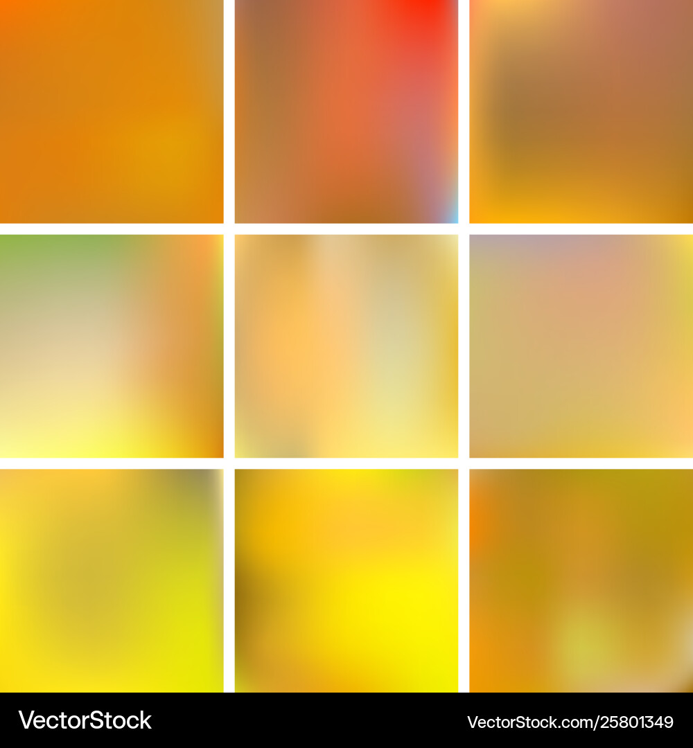 Gradient mesh painted in different colors vector image