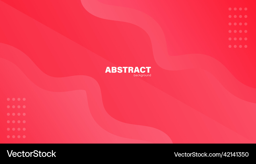 Abstract gradient red and orange background vector image
