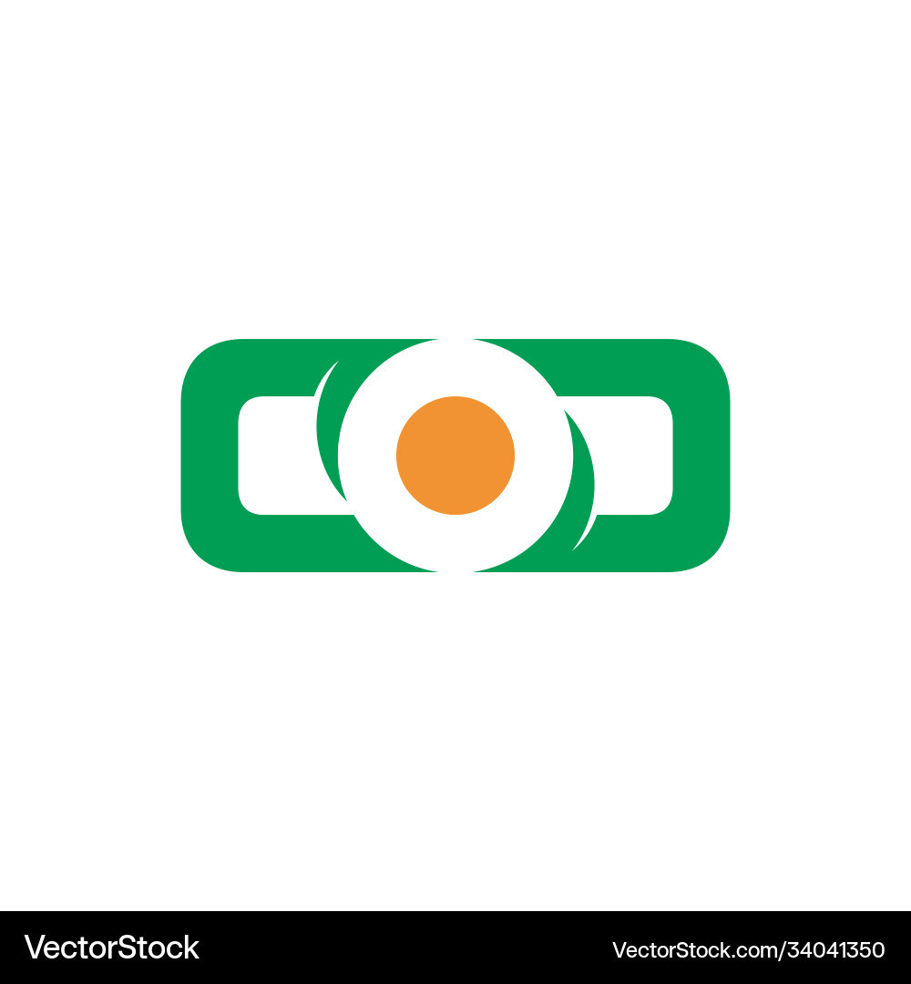 Cod Logo Cod Logo vektorbild