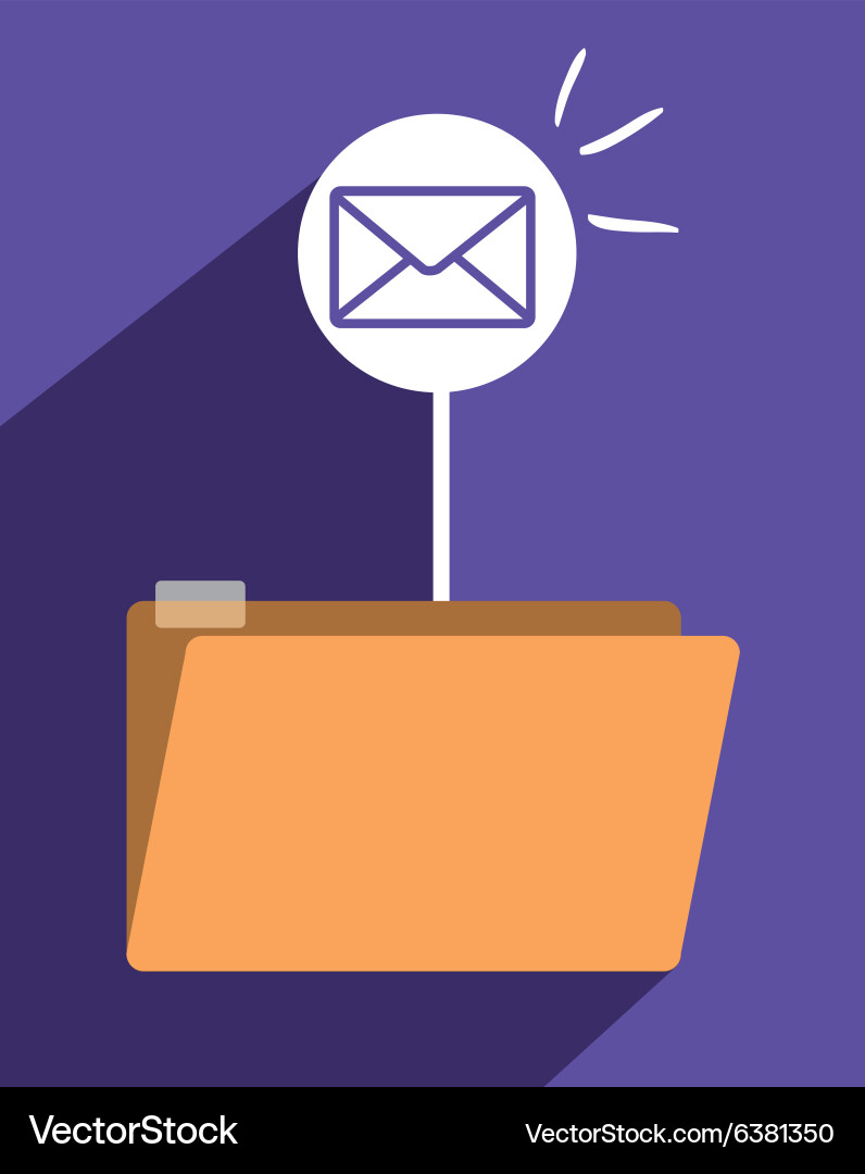 File archive icon symbol design vector image