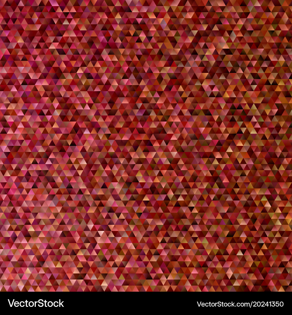 Polygonal mosaic triangular polygon pattern Vector Image