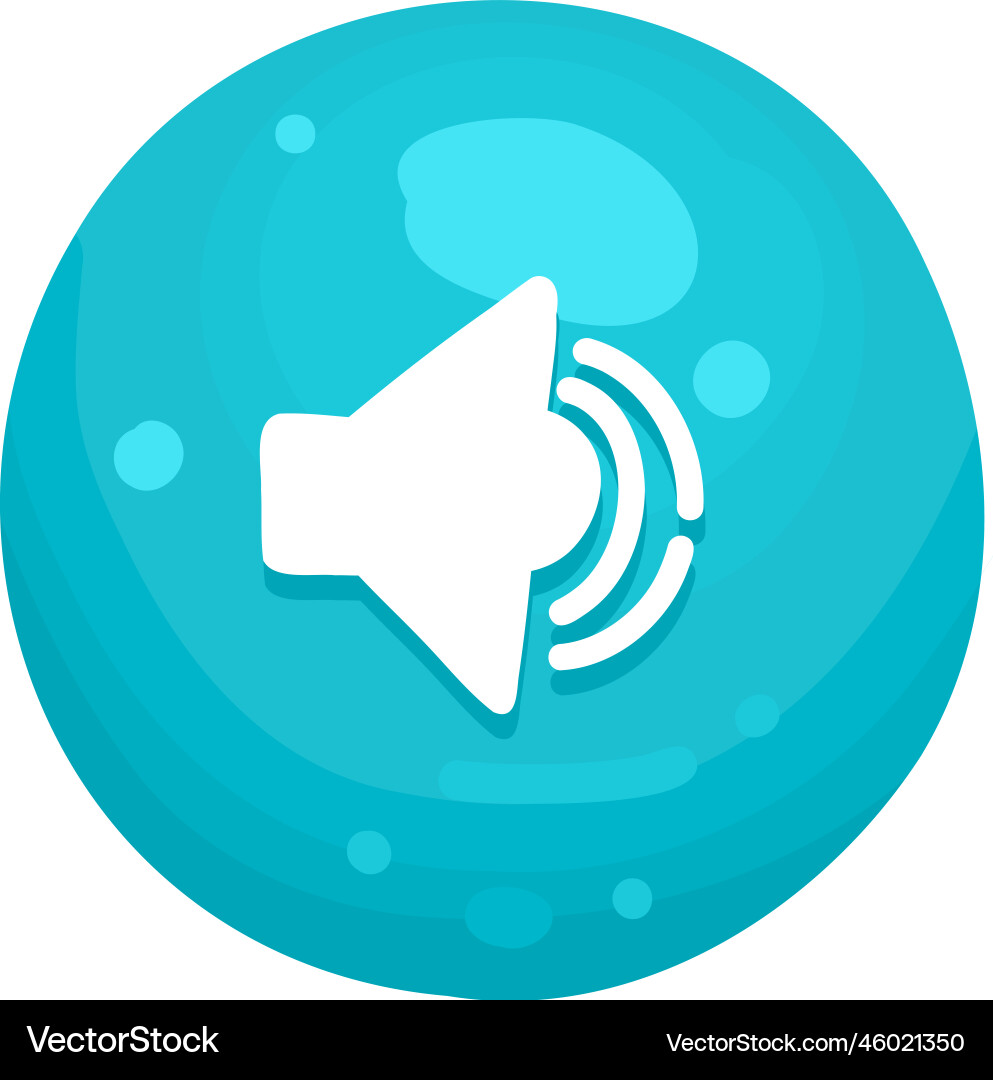 Sound button and progress-bar bright different vector image
