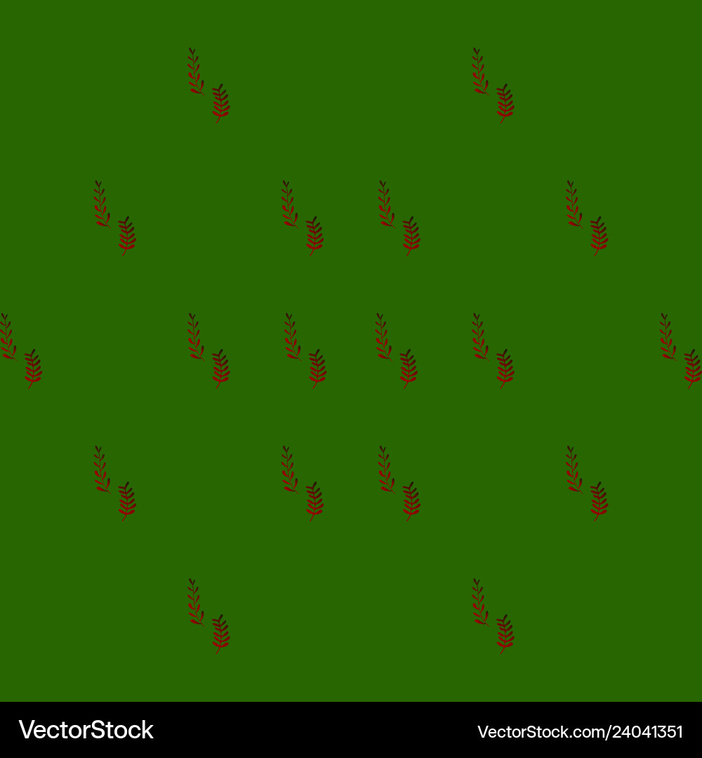 Leaves pattern endless background seamless Vector Image