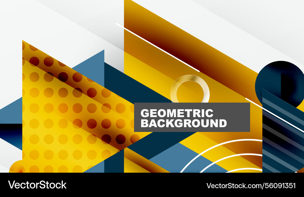 Modern abstract design with overlapping vector image
