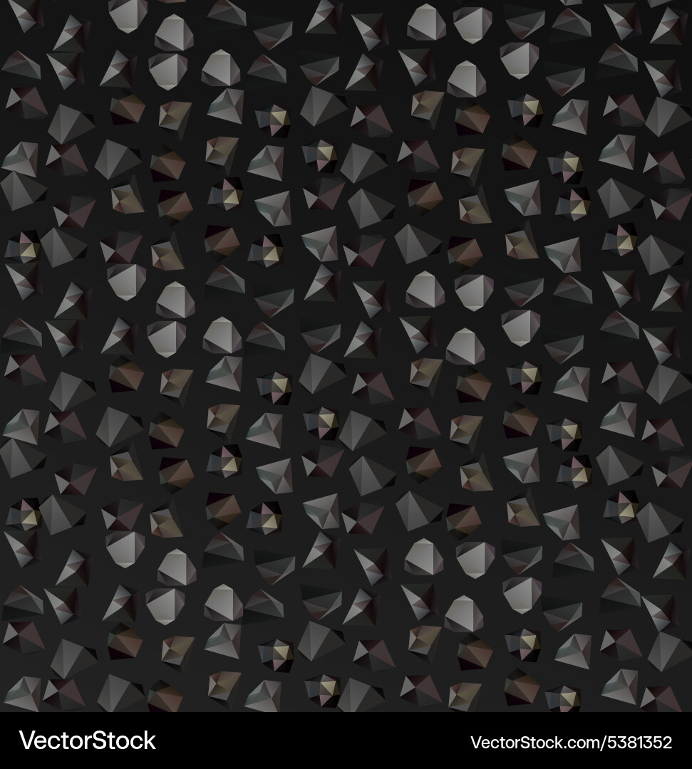 Abstract modern background with polygons design vector image