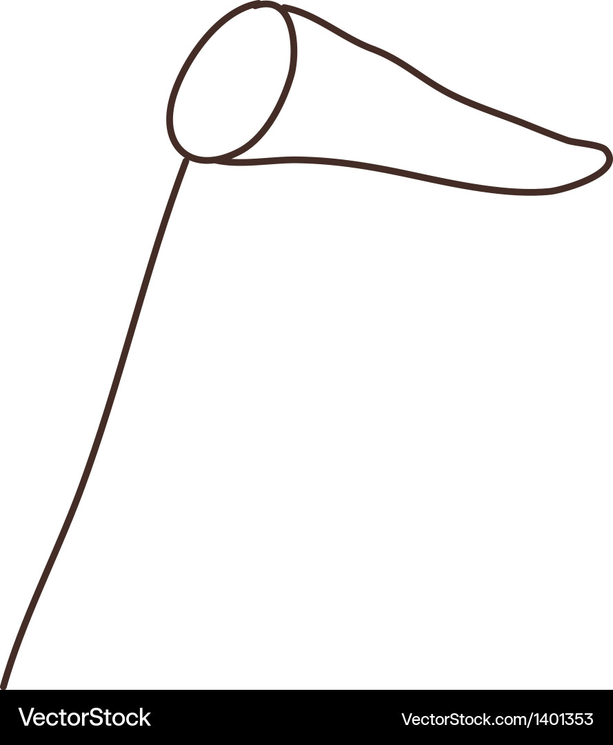 A view of net Vector Image