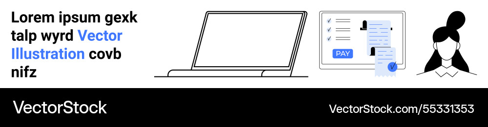 Digital workspace with laptop calendar setup Digital workspace with laptop calendar setup vector image
