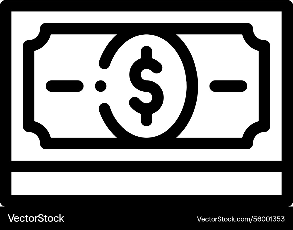 Notes icon thin linear style design isolated Notes icon thin linear style design isolated vector image
