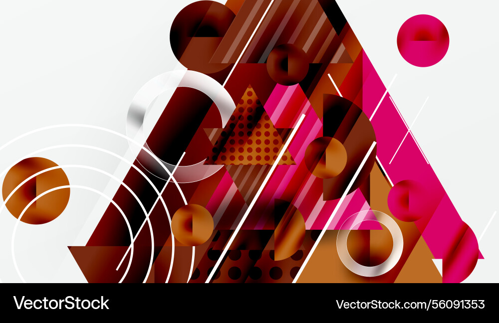 Sleek abstract background - layered triangles Sleek abstract background - layered triangles vector image