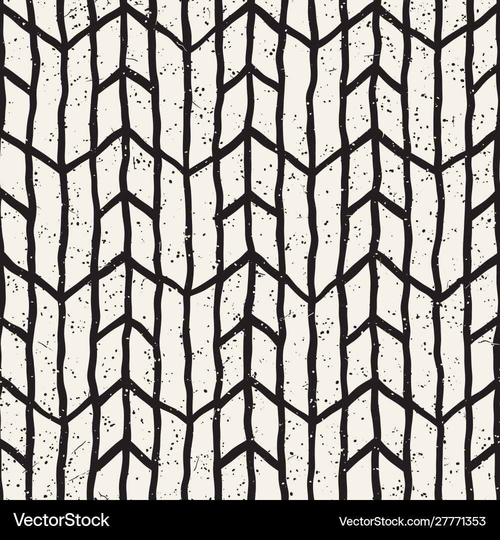 Zigzag Geometric Pattern Vector Image