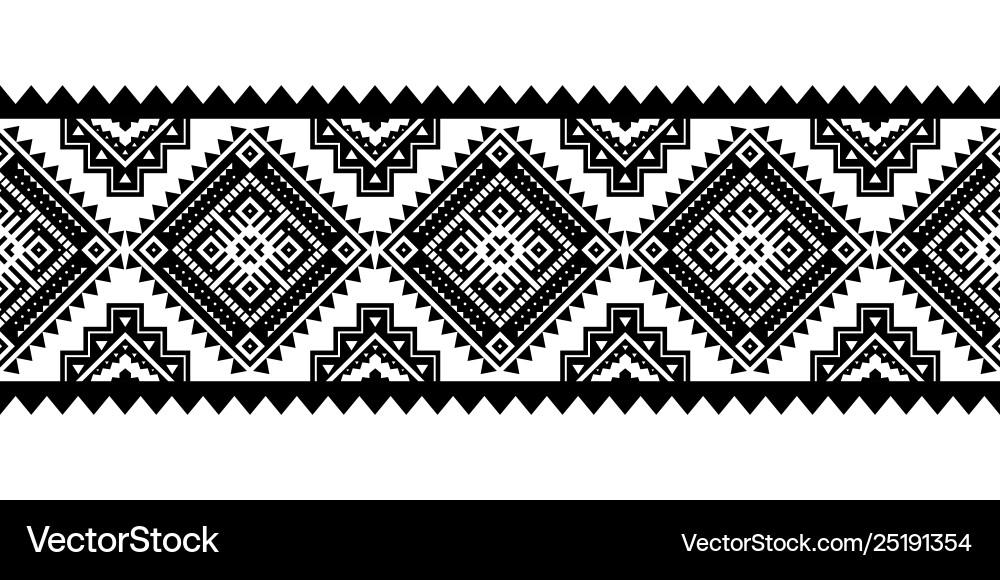 Aztec style ornament Royalty Free Vector Image