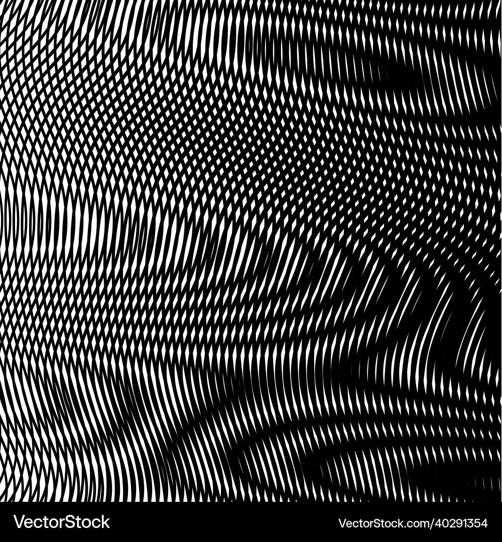 Moire digital abstract background from rounded Moire digital abstract background from rounded vector image