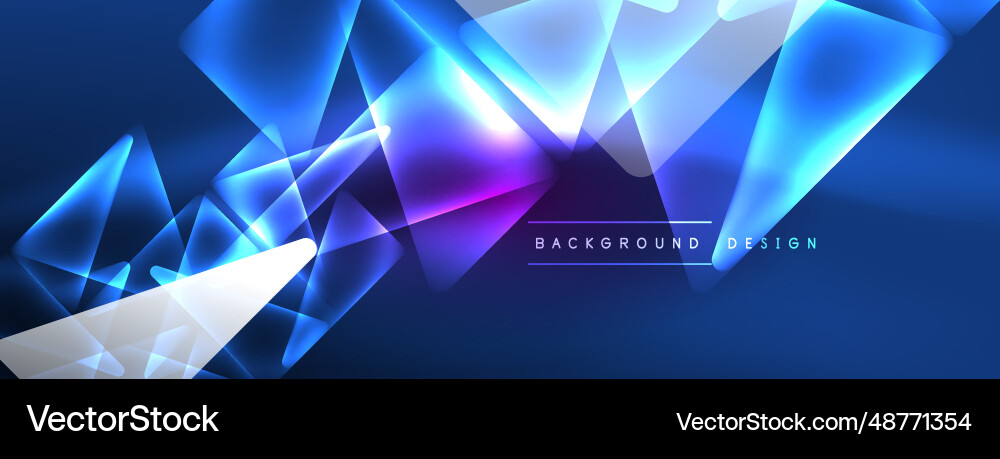 Neon lights hacking geometric background virtual Neon lights hacking geometric background virtual vector image