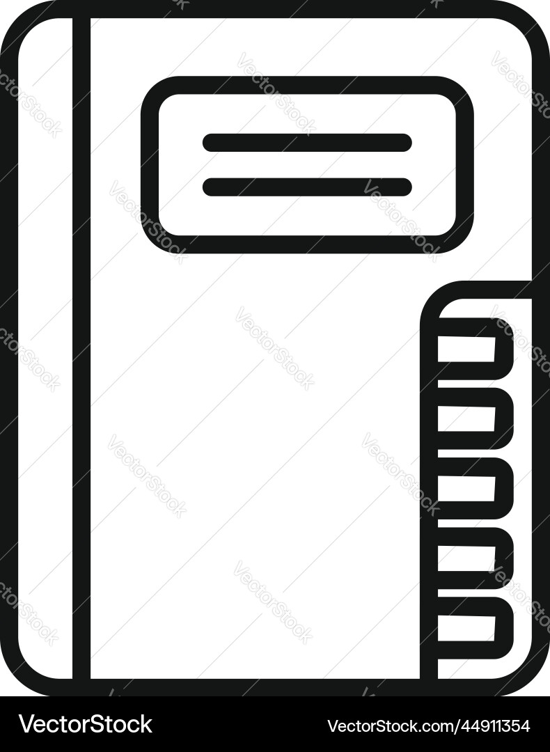 Web-Ordner-Symbol umreißen Computer-Schnittstelle Web-Ordner-Symbol umreißen Computer-Schnittstelle vektorbild