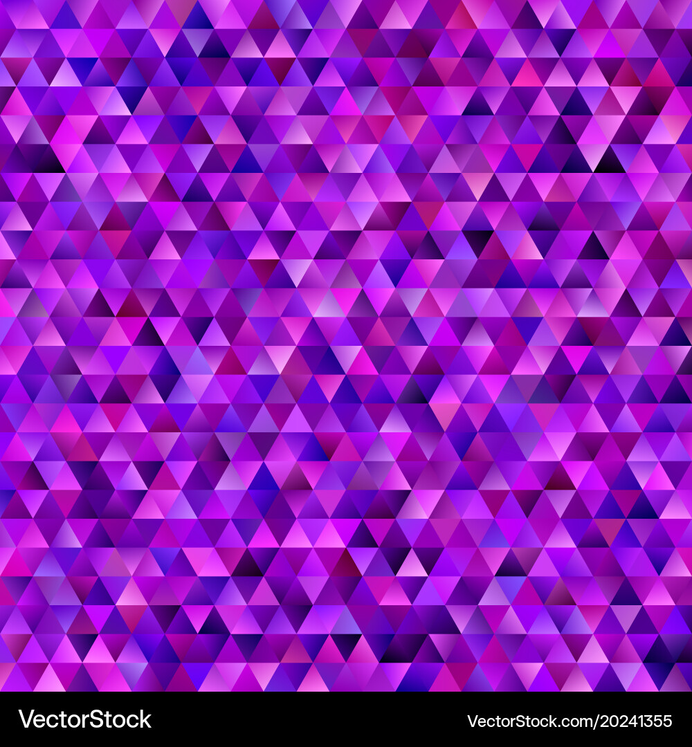 Abstract gradient tiled triangle pattern vector image