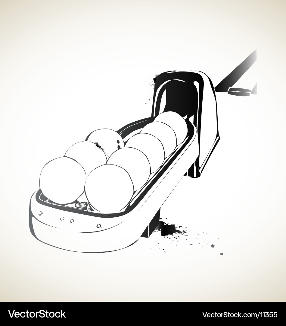 For bowling balls Royalty Free Vector Image - VectorStock