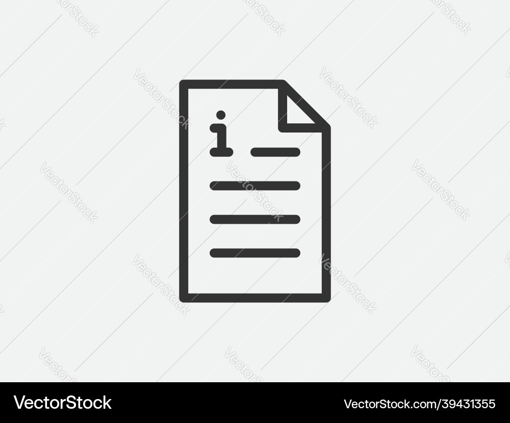 Guide icon user manual service information Vector Image