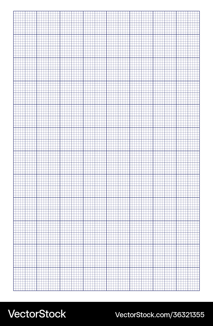 Millimeter graph paper grid abstract squared Millimeter graph paper grid abstract squared vector image
