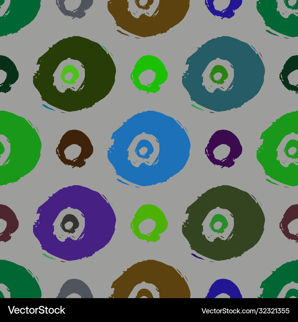 Seamless pattern with brush stroke shapes Seamless pattern with brush stroke shapes vector image