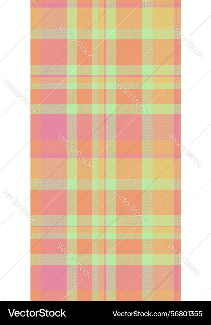 Sofa texture check pattern swatch seamless vector image