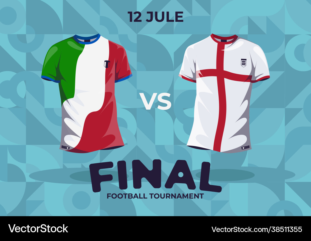 Template for final european football Template for final european football vector image
