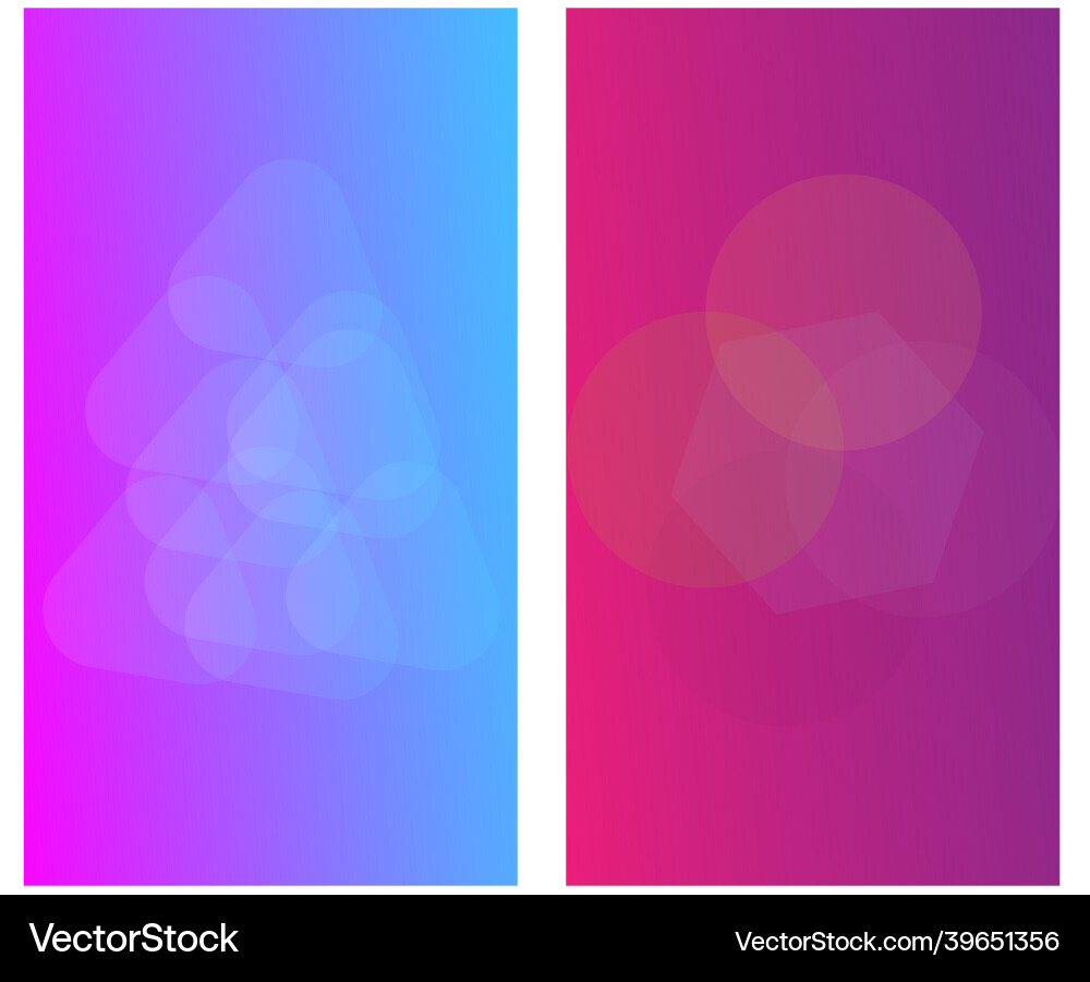 Android mobile ui template design Android mobile ui template design vector image