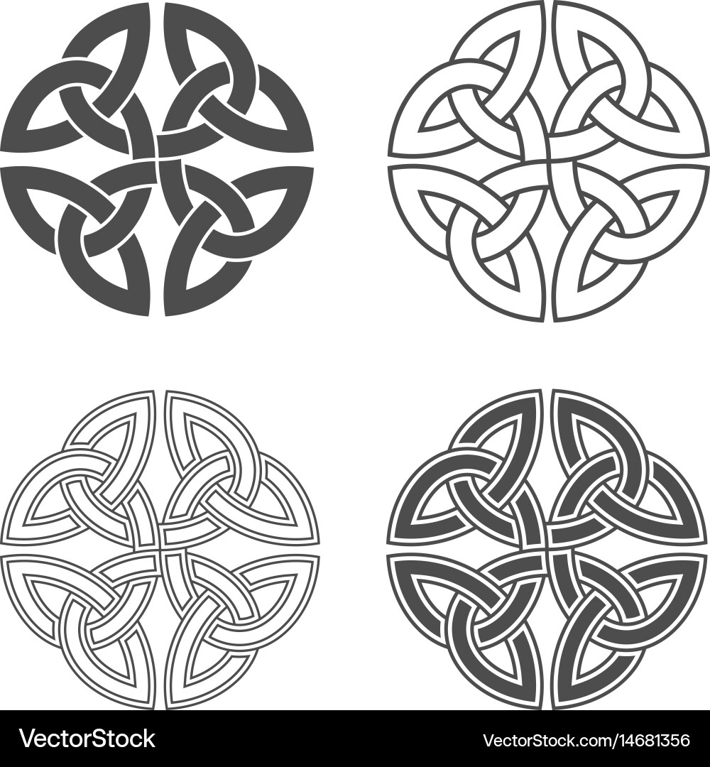 Celtic Knot Ornament vector image