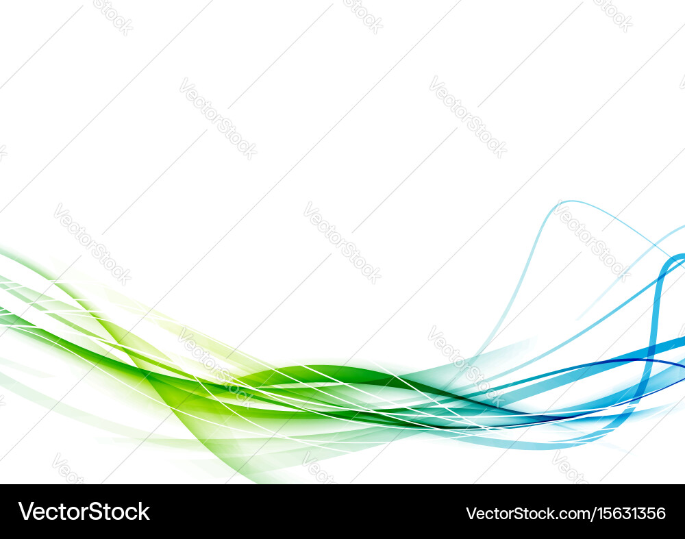 Dynamic Color Gradient Flow vector image
