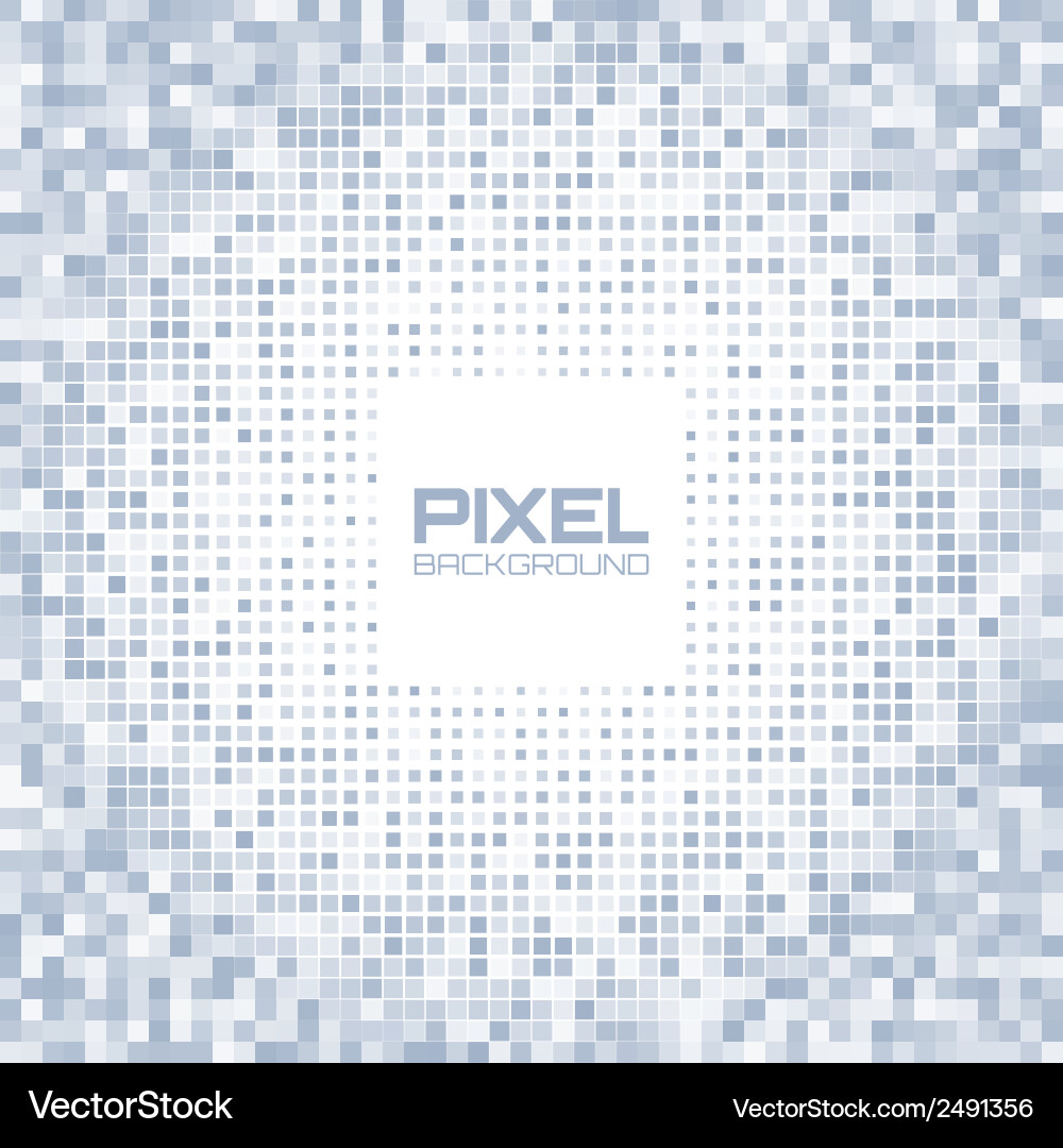 Pixel Grid Abstract Background vector image