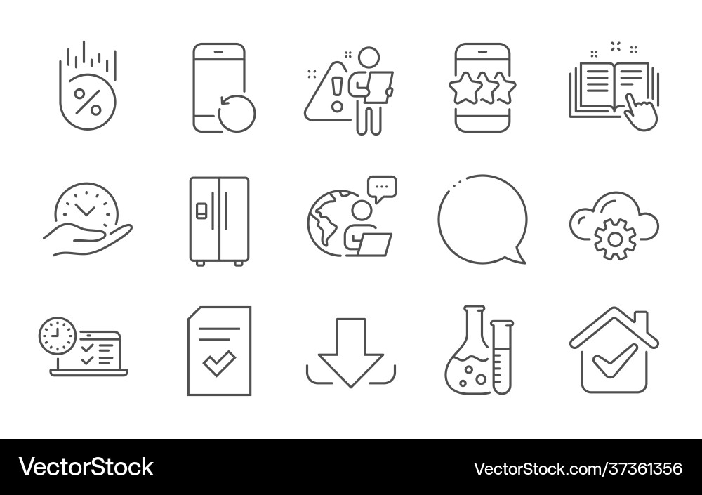 Speech bubble technical documentation and checked Speech bubble technical documentation and checked vector image
