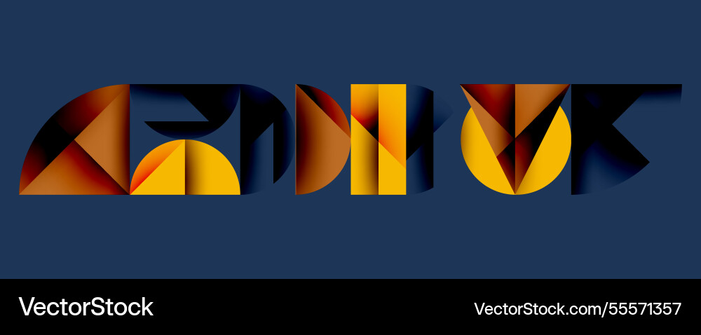 Abstract geometric pattern with intersecting Abstract geometric pattern with intersecting vector image