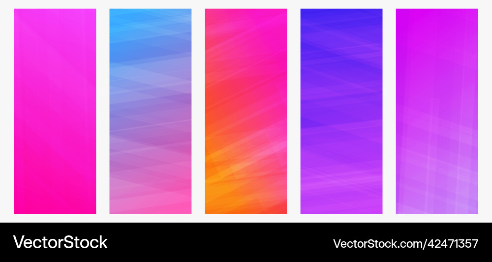 Modern colorful gradient background with lines Modern colorful gradient background with lines vector image