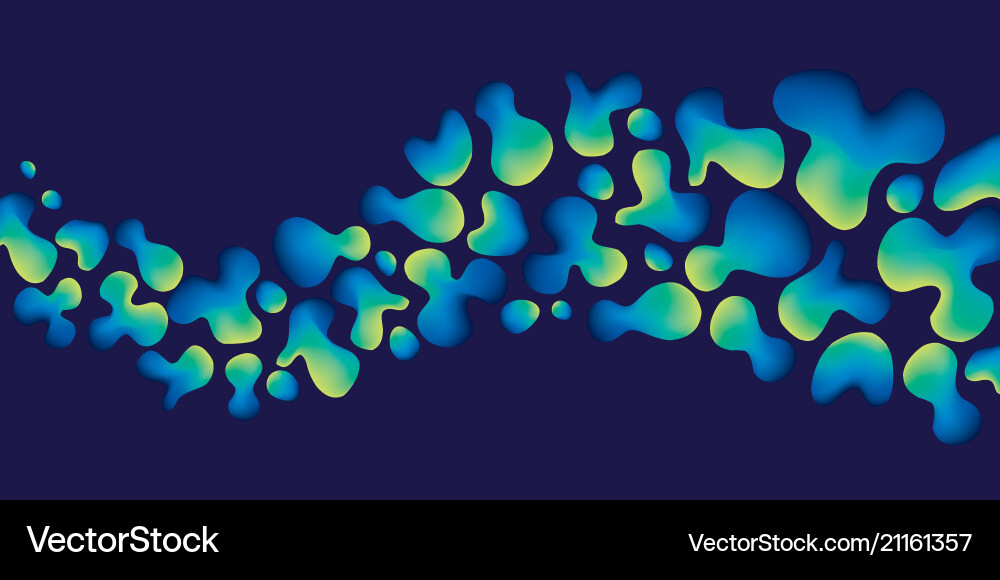 Smooth curve liquid pattern Smooth curve liquid pattern vector image