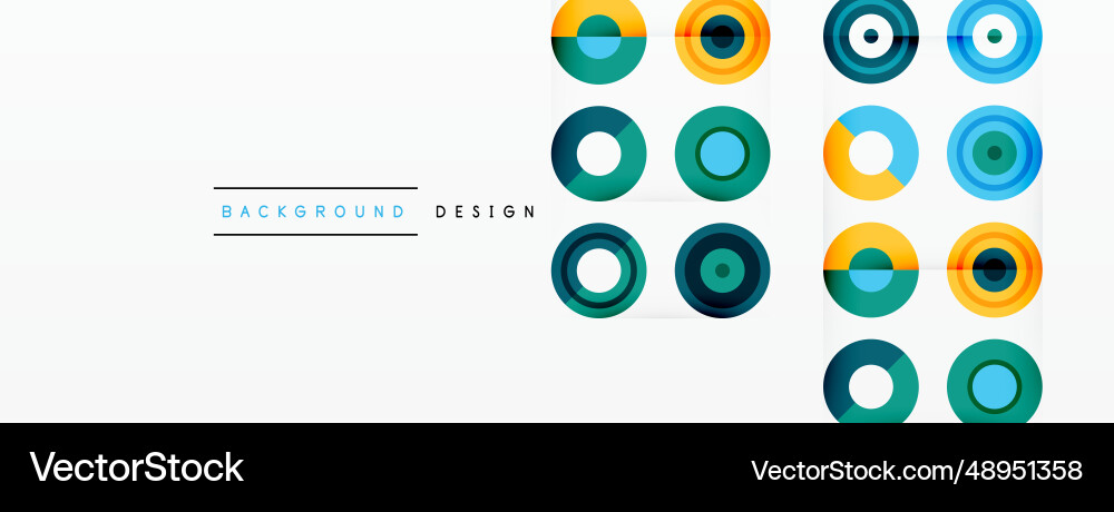 Abstract background with circle symmetric grid Abstract background with circle symmetric grid vector image