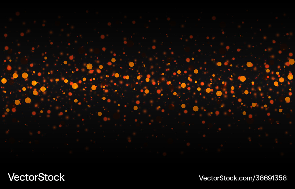 Abstract background with gold particles golden Abstract background with gold particles golden vector image