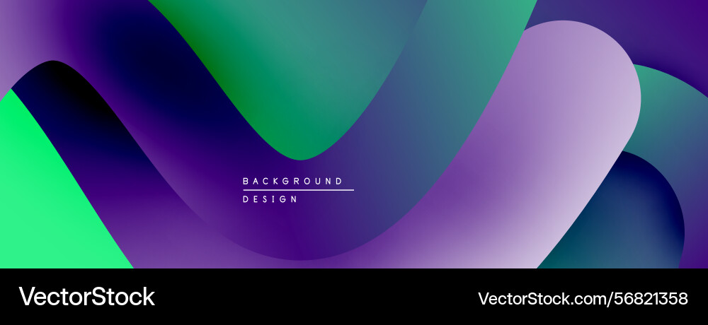Abstract gradient layers overlap creating dynamic Abstract gradient layers overlap creating dynamic vector image