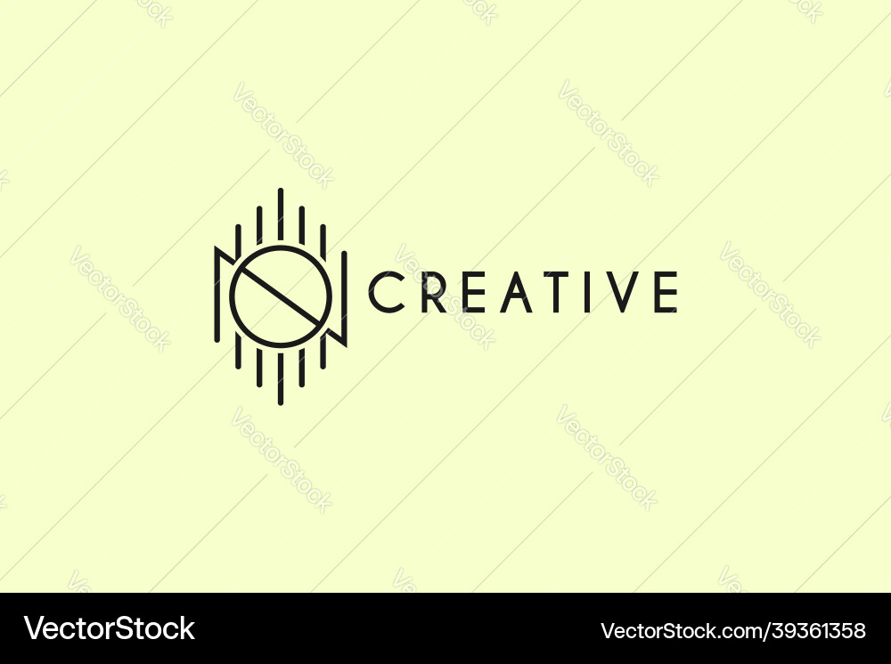 Creative fast code icon template coding Vector Image