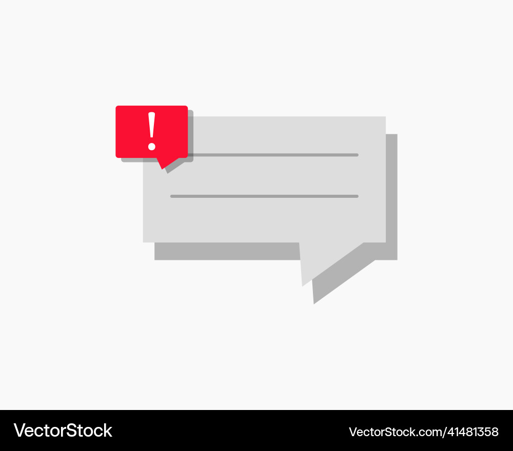 Icon notification message on computer white Icon notification message on computer white vector image