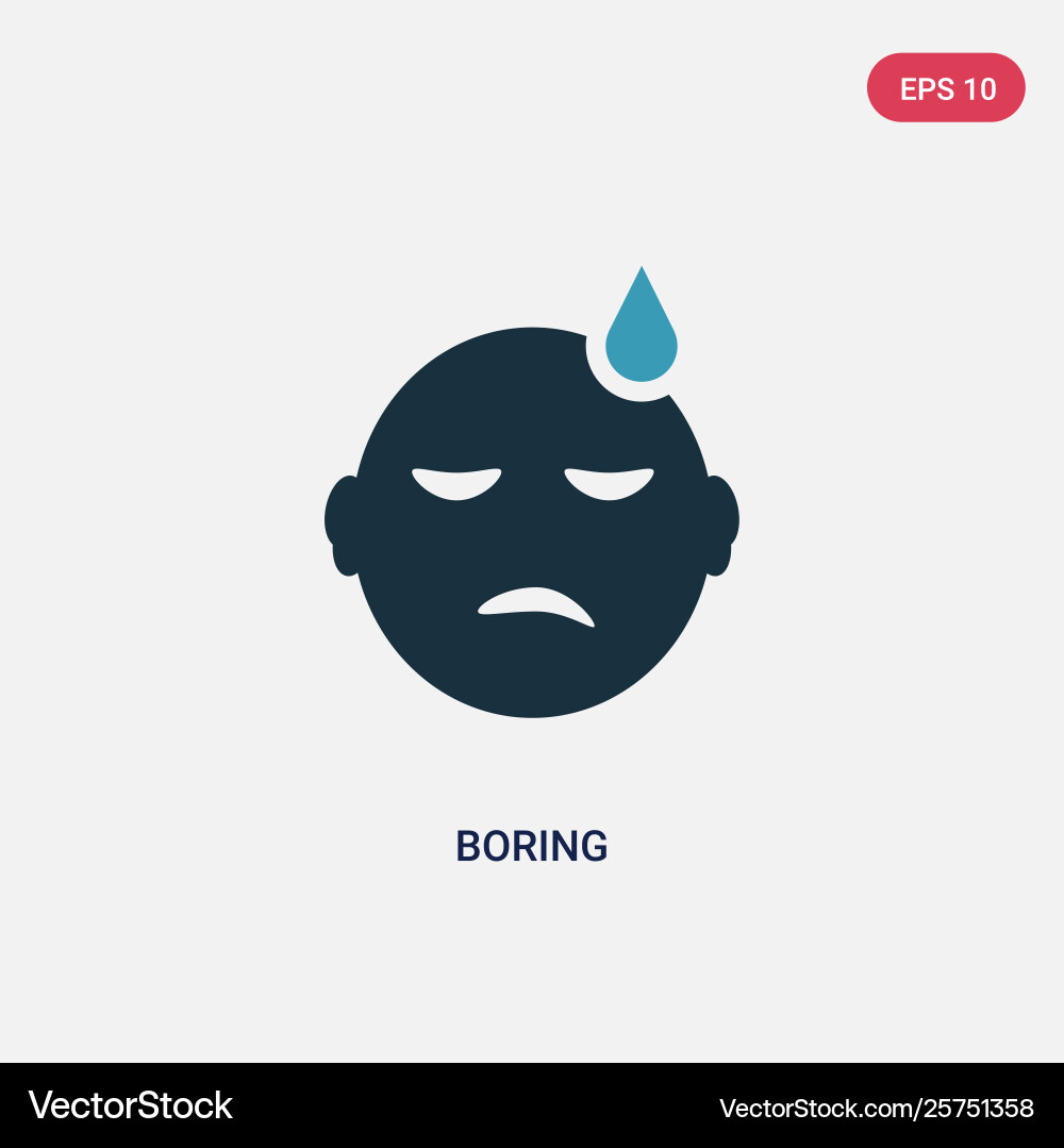Two color boring icon from user interface concept Two color boring icon from user interface concept vector image