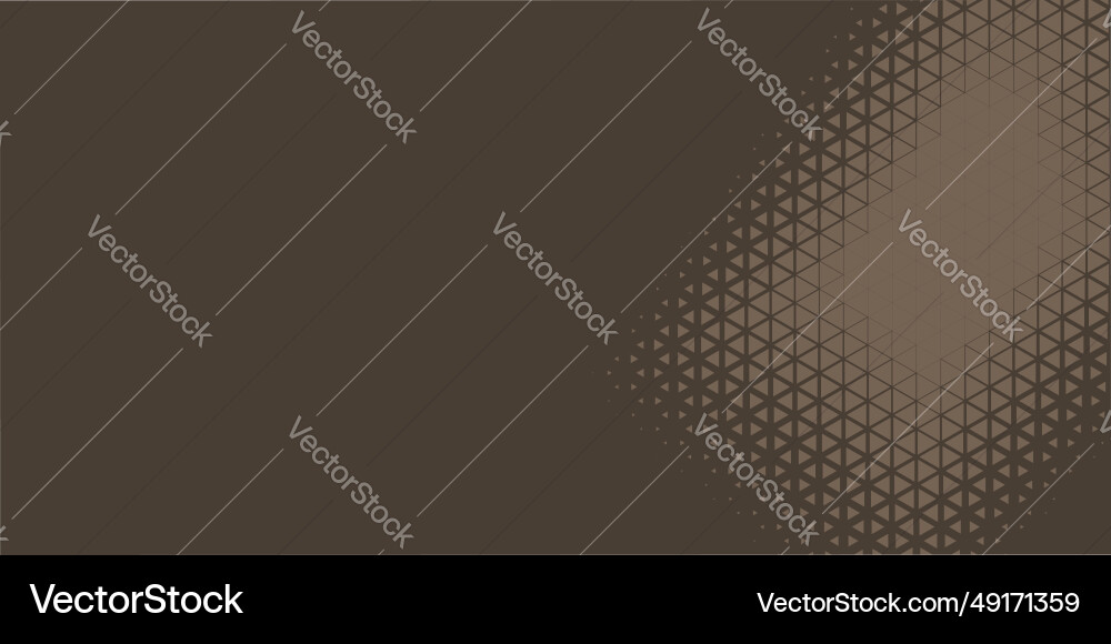 Abstract triangle shape banner background Vector Image