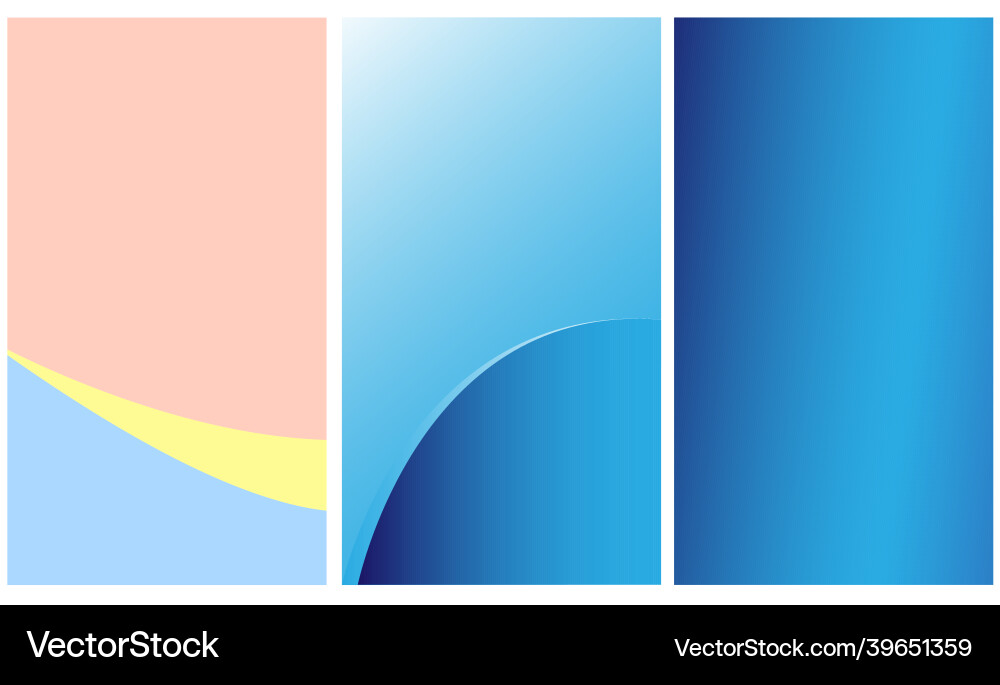 Android mobile ui template design Android mobile ui template design vector image
