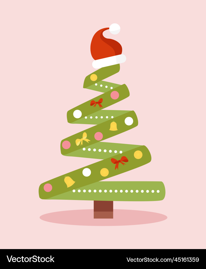 Christmas tree icon Christmas tree icon vector image